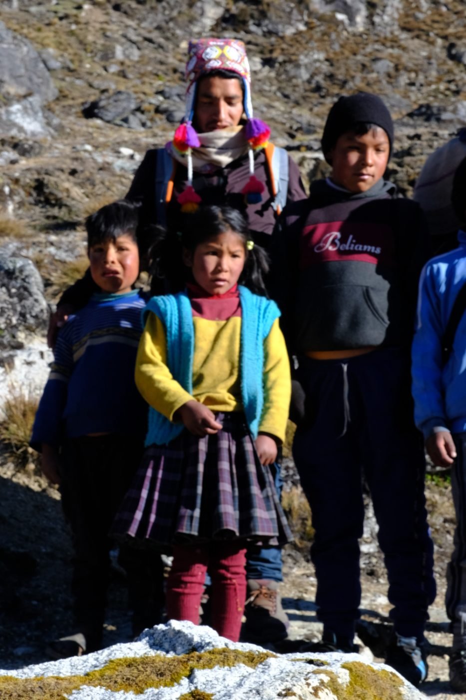 Niños en el campo