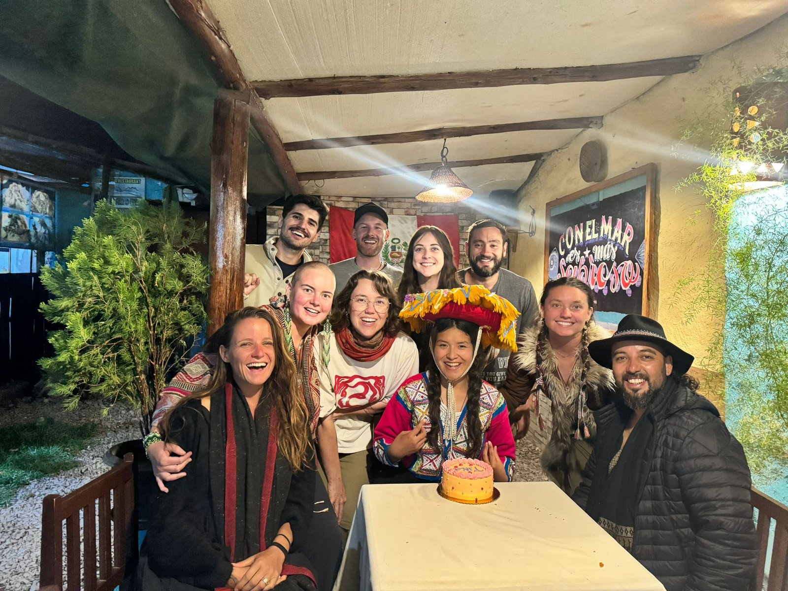 Celebración con la comunidad
