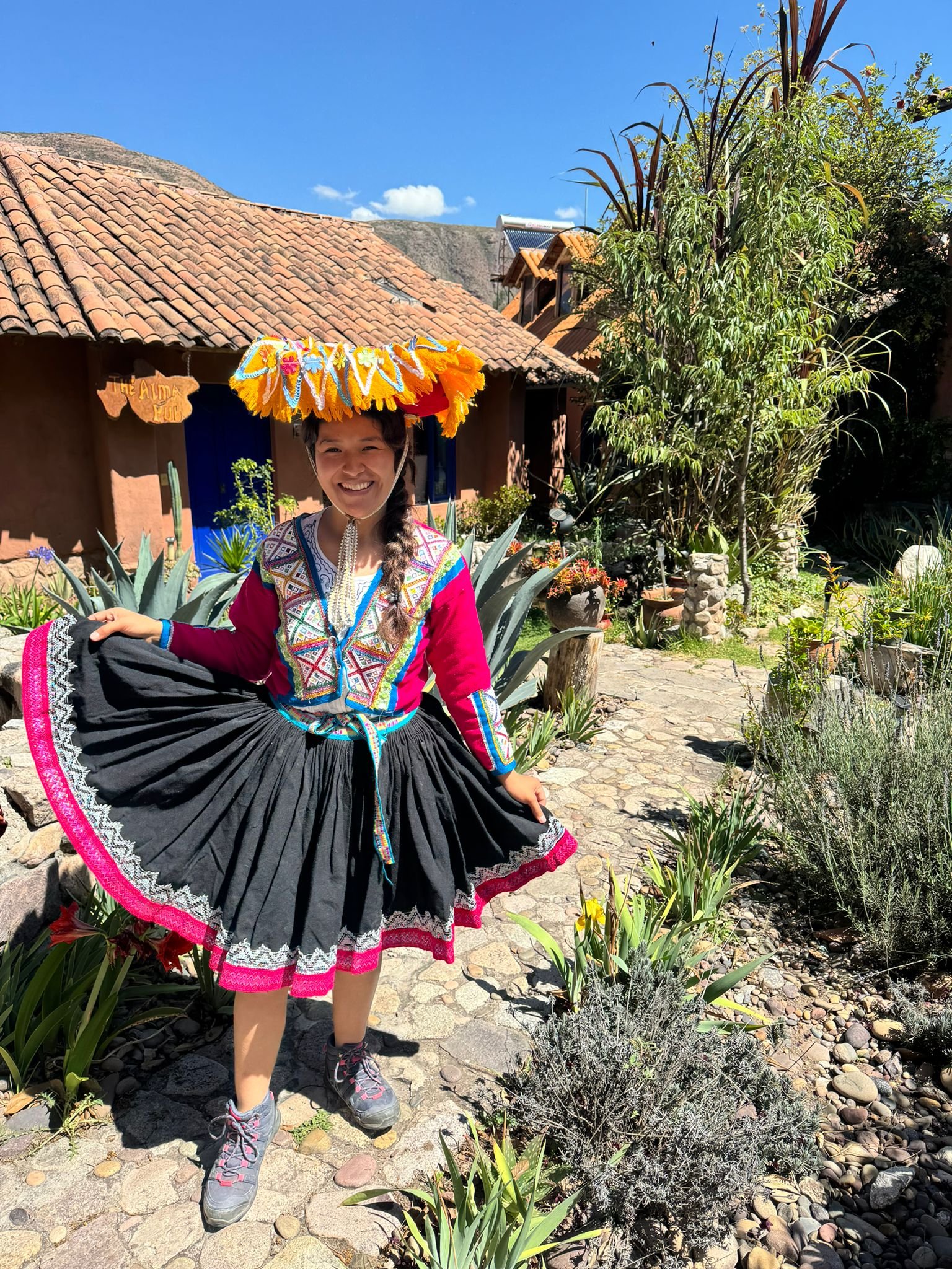 Traje típico cusqueño