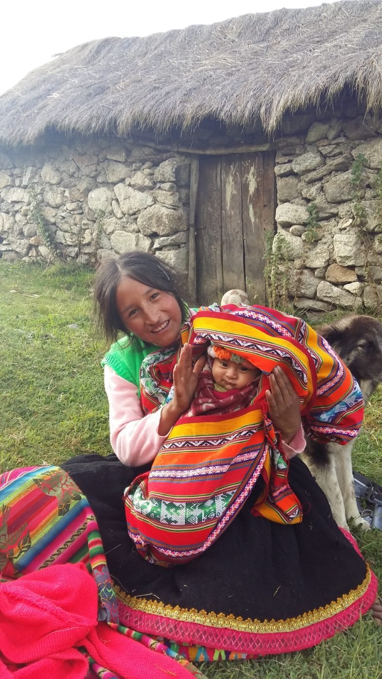 Madre con su bebé